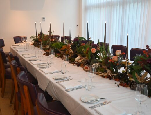 Private Dining Room at The Lowry Hotel